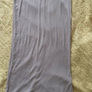 Kindred Bravely Ribbed Pencil Skirt in Mauve